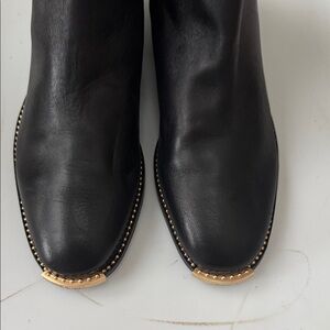 Coach black Leather Women's ankle boots
